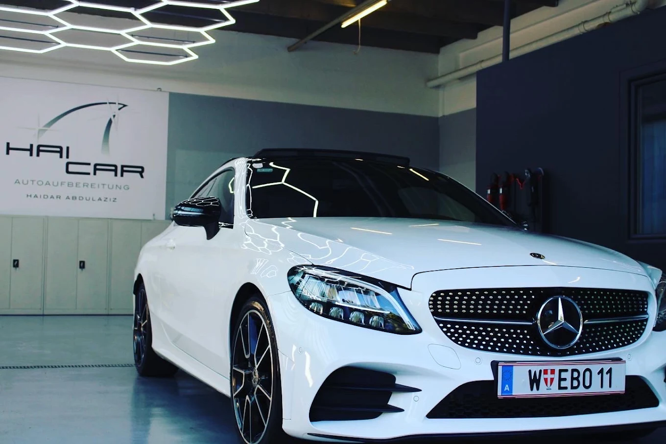 Mercedes C-Coupe — Showroom Finish